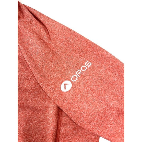 Oros Solarcore Half-Zip Insulated Jacket Mens XL Pullover Coral Orange - Picture 6 of 14